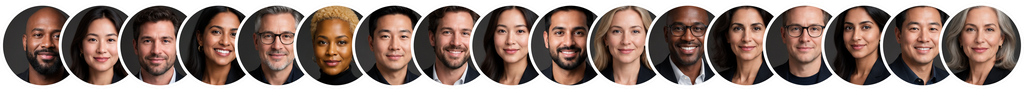 Seventeen founders from around the globe